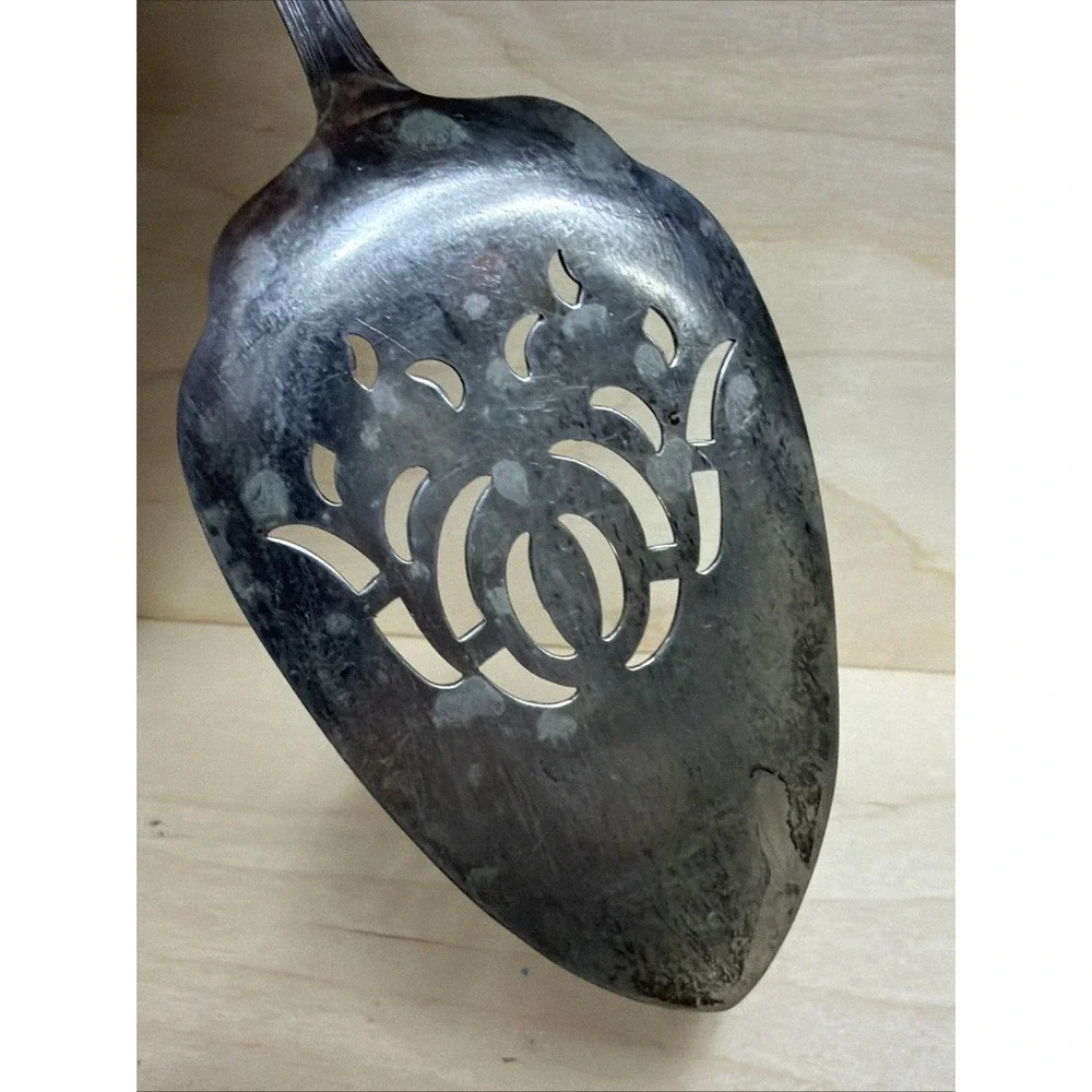 Vintage Pie Cake Server‎ Silver plate